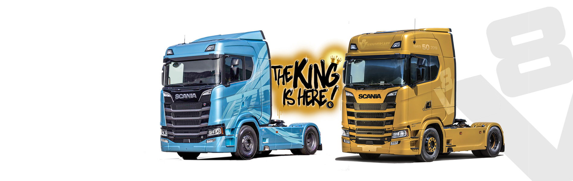 Scania S730 
Highline e S770 
Normal Roof 4x2